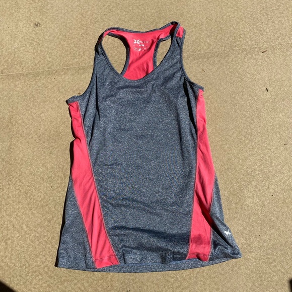 XERSION Gray and pink tank top - Picture 1 of 3